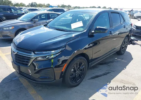 2024 Chevrolet Equinox Fwd Ls из США, поврежденный, VIN 3GNAXHEG2RL265367